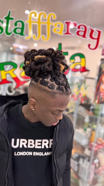 Rastas com fade lateral